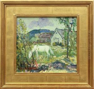 White Horse by Charles Reiffel