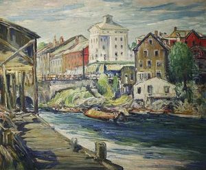 River Through The Town River Through The Town