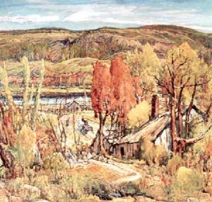 The Old Farm by Charles Reiffel
