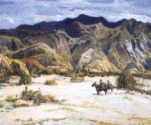 Desert Near Palm Springs by Charles Reiffel