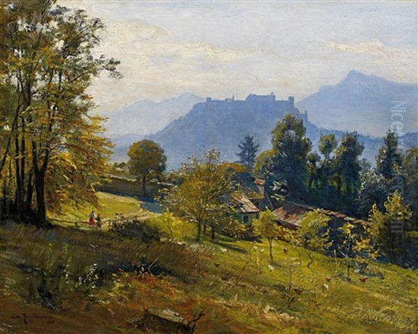 Blick Auf Die Salzburg - view 1