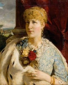Kronprinzessin Stephanie by Leo Reiffenstein