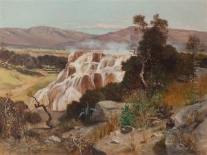 Pamukkales Travertine Terraces, Turkey by Paul Reiffenstein