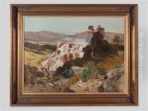 'pamukkales Travertine Terraces' Turkey by Paul Reiffenstein