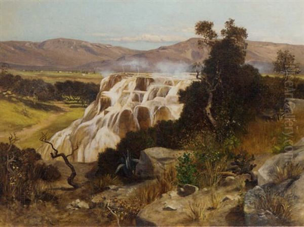The Hot Springs Of Pamukkale, Turkey - view 1