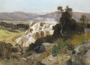 Die Heisen Quellen Von Pamukkale, Turkei