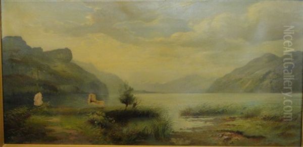 Paysage Au Lac De Montagne - view 1