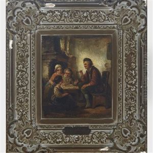 A Quiet Game by Henricus Engelbertus Reijntjens