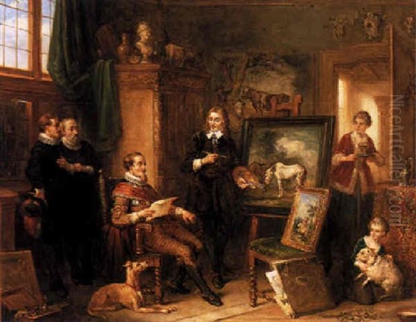 The Artist Showing His Work - view 1