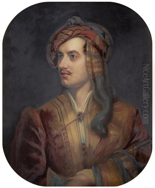 Portrait Of Lord Byron In Albanian Dress - view 1