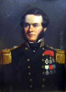 Arctic Explorer Sherard Osborn In Naval Uniform