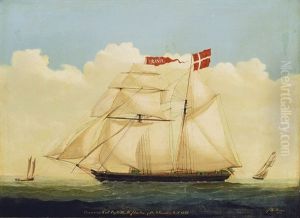 The Schooner "urania" by Heinrich Reimers