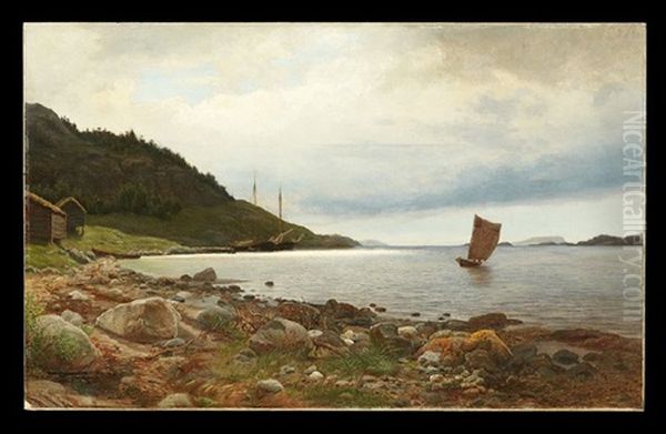 Ships In An Inlet - view 1
