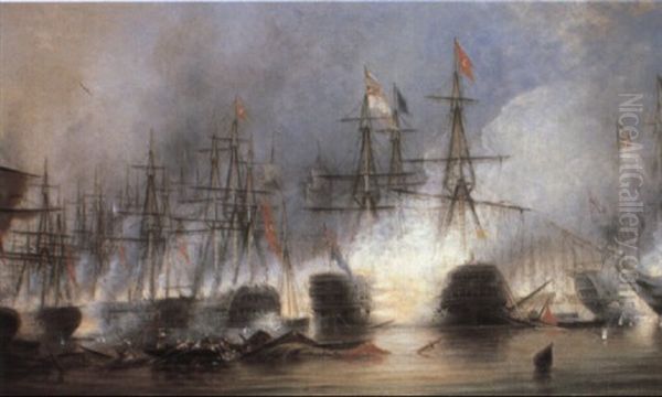 The Battle Of Navarino - view 1