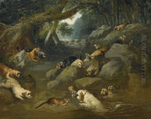 An Otter Hunt by Philipp Reinagle