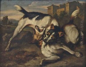 The Dog Fight by Philipp Reinagle
