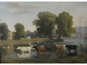 The Watering Place (sketch)