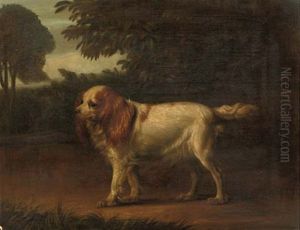 A Spaniel, Queen Charlotte's Dog (?), In A Landscape (+ Another; 2 Works) A Spaniel, Queen Charlotte's Dog (?), In A Landscape (+ Another; 2 Works)