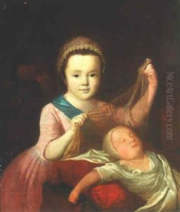Portrait Of George, Prince Of Wales And His Sister Charlotte, The Princess Royal