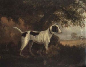 A Pointer In A Landscape by Philipp Reinagle