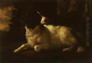 Spaniel In A Landscape