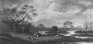 Sportsmen Duck Shooting by Philipp Reinagle