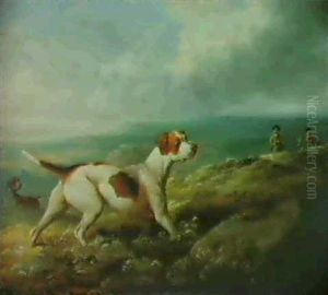 A Pointer Standing At Game