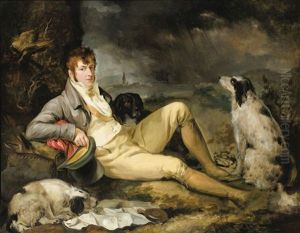 Gentilhomme Avec Ses Chiens Gentilhomme Avec Ses Chiens
