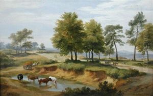 The Sandpit by Ramsay Richard Reinagle