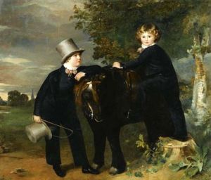 Portrait Of James Arthur Taylor And His Brother, John Samuel