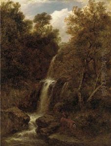Early Morning In The Nunnery, Cumberland by Ramsay Richard Reinagle