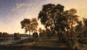 Views Of The River Thames by Ramsay Richard Reinagle