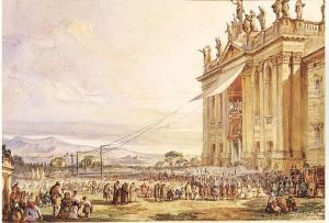 La Benediction Urbi Et Orbi by Francois Bonnet