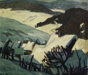 Winter Im Harz by Karl Reinecke