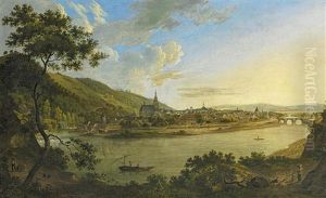 Blick Auf Meisenheim An Der Glan