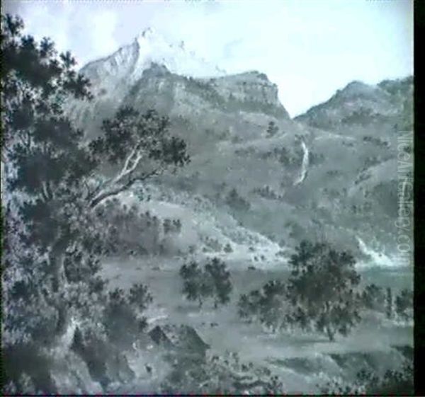 Schweizer Gebirgslandschaft - view 1
