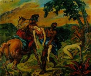 Raub Der Sabinerinnen by Franz Reinhardt the Elder