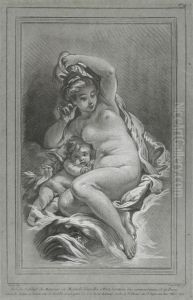 Venus ,and Cupid by Louis Marin, Tennob Bonnet