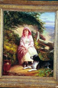Filling The Jug by Benjamin Franklin Reinhart