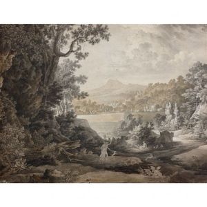 Feuille D'etude Recto-verso De Paysages Animes Feuille D'etude Recto-verso De Paysages Animes