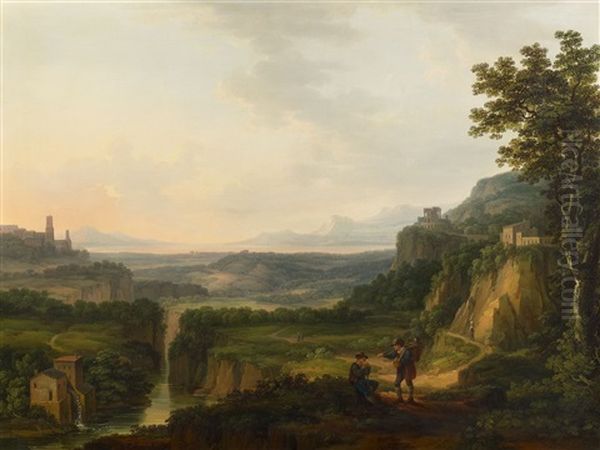 Ideale Weite, Italienische Landschaft - view 1