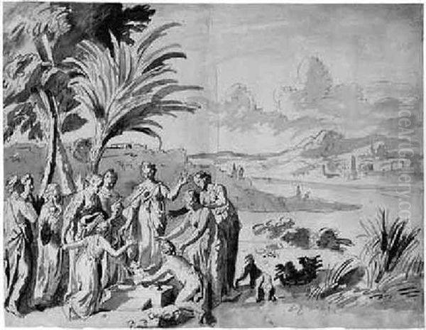 The Finding Of Moses - view 1