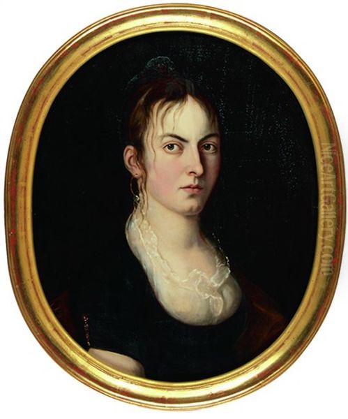 Portrait Einer Jungen Frau - view 1
