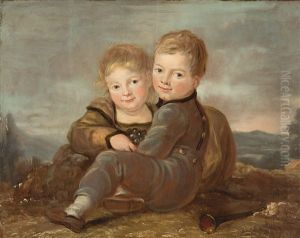 Die Kinder Ignaz Mahler Und Seine Schwester by Joseph Reinhart