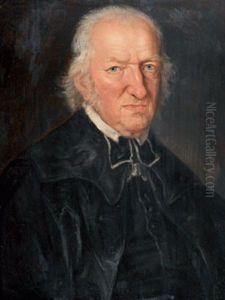 Bildnis Pfarrer Johann Adam Moos