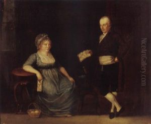 Doppelportrat In Interieur