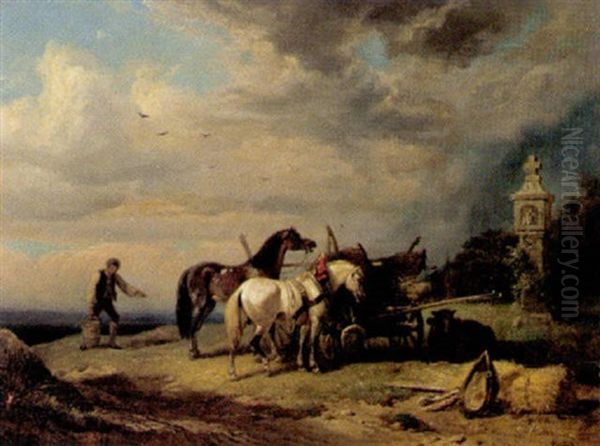 Rast Des Fuhrwerkers - view 1