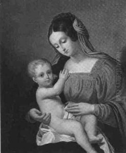 Madonna Mit Kind by Friedrich Reinhold the Younger