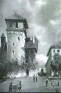 Stadtansicht by Friedrich Reinhold the Younger