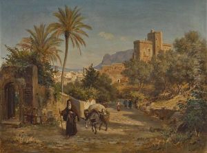 Italienische Landschaft by Bernhard Reinhold